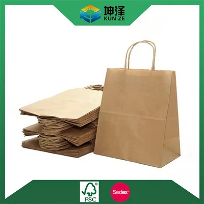 Папирне кесе за храну са ручкама